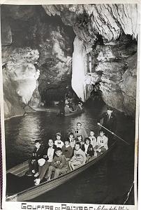 VILLE D ORAN CHATEAU DE LERIET 1962 VISITE AU GOUFFRE DE PADIRAC